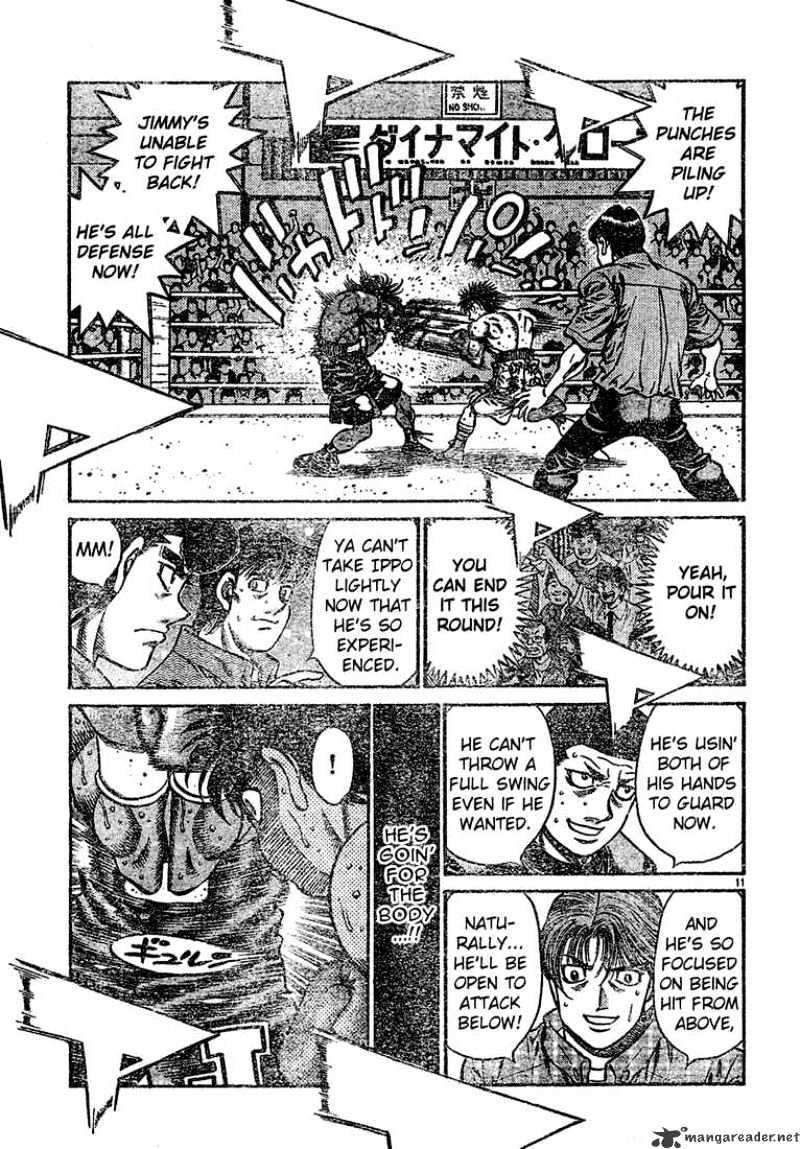Hajime no Ippo: Fighting Spirit, Chapter 731 image 11